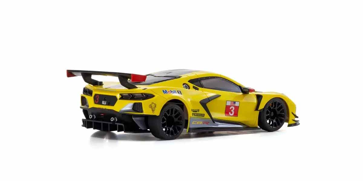 Kyosho MR04RWD R/s Chevrolet Corvette C8.R Chrome Yellow – 1/28 Mini-Z Ready-Set Mit Syncro KT-531P Sender Kyosho MR04RWD R/s Chevrolet Corvette C8.R Chrome Yellow – 1/28 Mini-Z Ready-Set Mit Syncro KT-531P Sender