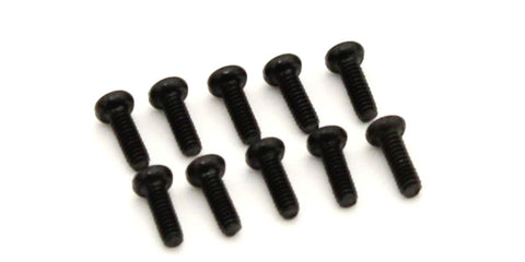 KYOSHO BIND SCREWS, 10 PIECES, M2.0 x 6mm, 1-S02006