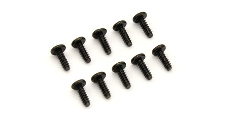 KYOSHO TP BIND SCREWS, 10 PIECES, M2.0 x 6mm, 1-S02006TP