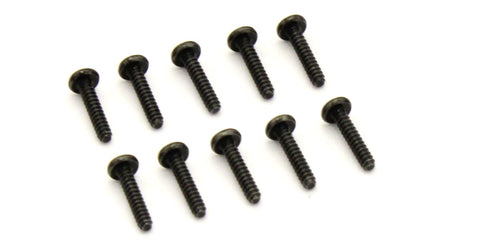 KYOSHO TP BIND SCREWS, 10 PIECES, M2.0 x 10mm, 1-S02010TP