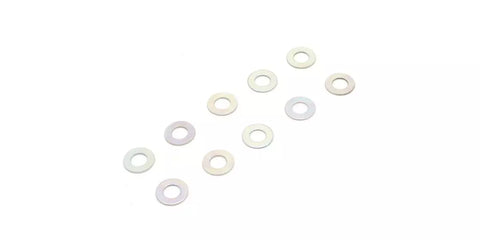 KYOSHO, WASHERS, M5 x 10mm x 0.5mm (10) 1-W501005