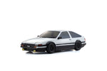 Kyosho Fazer D2 Toyota Sprinter Trueno AE86 White 1:10 Drift Readyset: 34501B