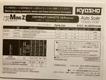 KYOSHO MINI-Z AUTOSCALE, CHEVROLET CORVETTE C8-R, (W-MM) MZP244Y