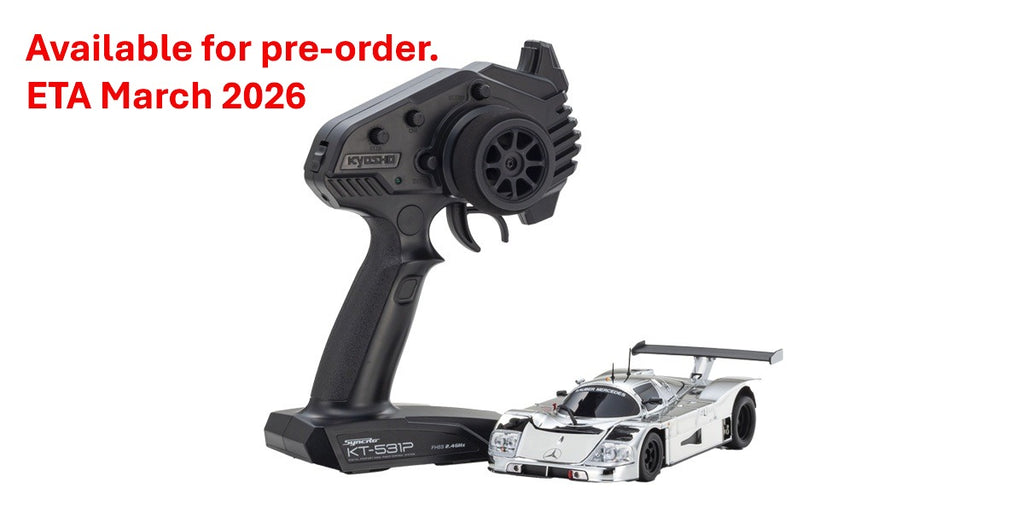 KYOSHO Mini-Z Chassis MR-03 + Sauber_Mercedes C9 Body ReadySet KYOSHO Mini-Z Chassis MR-03 + Sauber_Mercedes C9 Body ReadySet