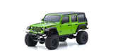 KYOSHO Mini-Z 4X4 MX-01 Jeep Wrangler Unlimited Rubicon Green Readyset 32536GR