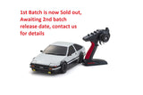 Kyosho Fazer D2 Toyota Sprinter Trueno AE86 White 1:10 Drift Readyset: 34501B