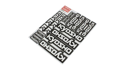 KYOSHO LOGO DECAL SHEET FOR BODY SHELLS, Team Driver, 36275