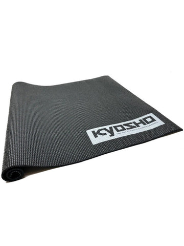 KYOSHO BLACK PIT MAT, 60cm x 43cm, 88092M
