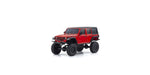 KYOSHO Mini-Z 4X4 MX-01 Jeep Wrangler Rubicon Red Readyset 32521R