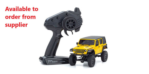 KYOSHO Mini-Z 4X4 MX-01 Jeep Wrangler Rubicon Hellayella Readyset 32521Y