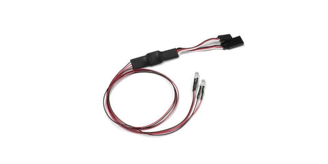 KYOSHO OPTION LED LIGHT UNIT 2 x Clear 400mm, HALOGEN, 97054-2H