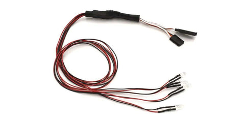 KYOSHO OPTION LED LIGHT UNIT 4 x Clear 400mm, HALOGEN, 97054-4HR