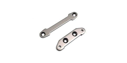 KYOSHO LEGENDARY SERIES, OPTIMA PRO, Front Sus Plates Gunmetal, OT218GM