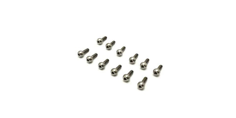 KYOSHO 5.8mm Titanium PILLOW BALLS, 12 pieces, OTW158