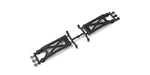 KYOSHO ULTIMA RB7, Lazer ZX7 Carbon Comp REAR SUSPENSION ARM Set, UMW742B