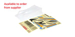 Kyosho Plazma MK3 EP Clear Bodyshell with Decals 1:12, EFB003