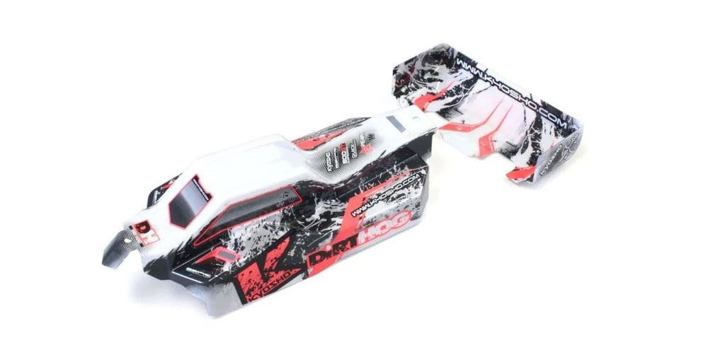 KYOSHO Dirt Hog Red Body shell and wing FAB206 Kyosho Spares