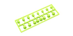 KYOSHO INFERNO MP10, SUSPENSION BUSH SET GREEN, IF616KGC
