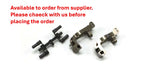 KYOSHO INFERNO MP10 MP9 TKi4 TKi3, ALLOY 16 DEG FRONT HUB CARRIERS, IFW436B