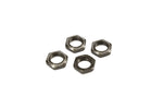 KYOSHO INFERNO Mp9 - MP11, Wheel Nuts (Gunmetal) (4) IFW472GM