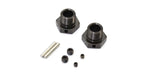 KYOSHO INFERNO NEO MP9 MP10, 17mm Wheel Hub (hex) Gunmetal, IFW625B