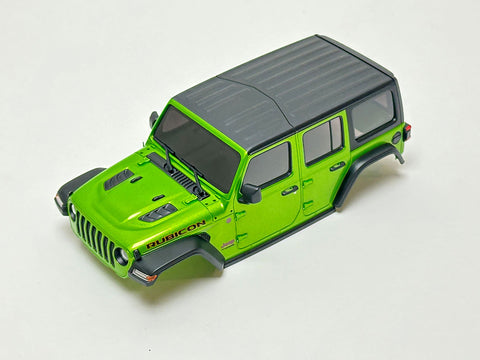KYOSHO MINI-Z JEEP WRANGLER RUBICON, MX01 MOJITO Green BODYSHELL, MXB08GR-Z