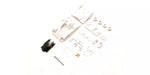 KYOSHO MINI-Z Porsche 962C Coupe LH (WHITE BODY SET) + RWD rims, MZN233
