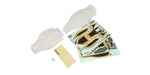 KYOSHO Legendary Series, OPTIMA PRO, CLEAR BODY SHELL SET + DECALS, OTB249