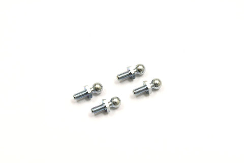 KYOSHO Ultima RB7.5, 4.8mm Ball Studs (4pcs Medium) (97050M), UB048