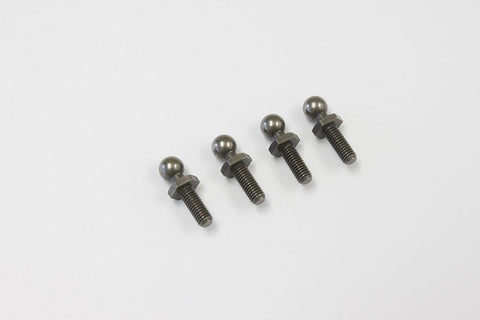 KYOSHO Ultima RB7.5, 4.8mm Ball Studs (4pcs Long) (UM128), UB049