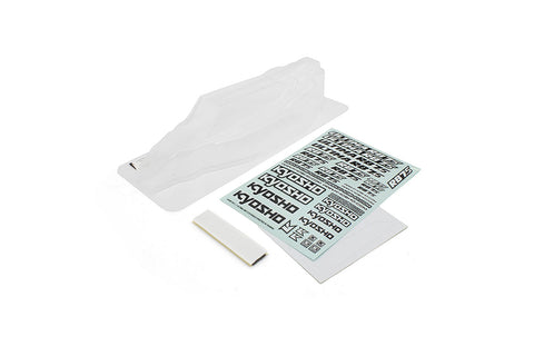 KYOSHO Ultima RB7.5 Cleaar Body Shell + decals, UBB01