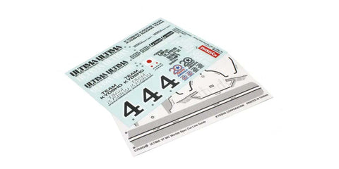 KYOSHO LEGENDARY SERIES, Ultima 87 WC Decals, UTD002