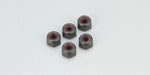 KYOSHO NYLON LOCK NUTS, M2.6 x 3mm (5) 1-N2630N