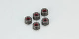 KYOSHO NYLON LOCK NUTS, M2.6 x 3mm (5) 1-N2630N