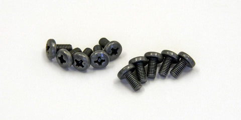 KYOSHO BIND SCREWS, 10 PIECES, M3 x 6mm, 1-S03006