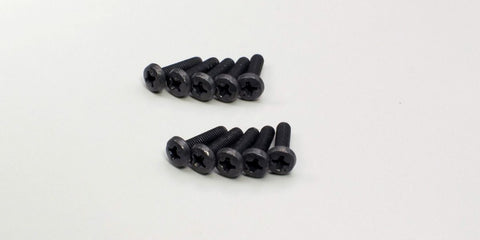 KYOSHO BIND SCREWS, 10 PIECES, M3 x 12mm, 1-S03012