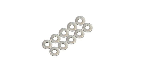 KYOSHO, WASHERS, M2 x 6mm x 0.4mm (10) 1-W200604