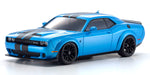 KYOSHO MINI-Z AWD DODGE CHALLENGER SRT HELLCAT, KT531P, READYSET, 32621BL