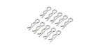 KYOSHO, SMALL BODY RETAINING R-CLIPS, SNAP PIN (10) 92638