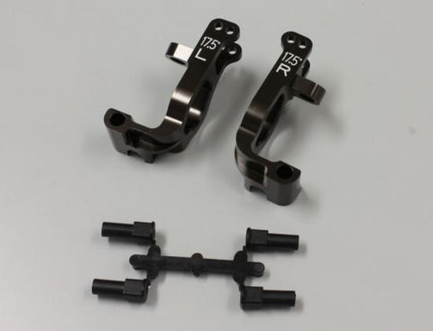 KYOSHO INFERNO MP10, MP9, ALLOY 17.5 DEG FRONT HUB CARRIERS, IFW474B