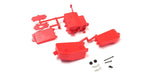 KYOSHO INFERNO MP9 MP10, RED RECEIVER & BATTERY BOX, IFF001KRB