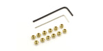 KYOSHO MINI-Z 4x4 MX01 4.8mm Brass Balls (12) MXW007