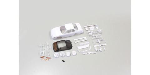 KYOSHO MINI-Z NISSAN SILVIA S13, (WHITE BODY SET + 4WD RIMS FOR AWD), MZN178