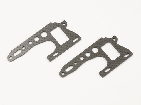 KYOSHO LEGENDARY SERIES, OPTIMA, JAVELIN, Carbon Front Side Plates, OTW105