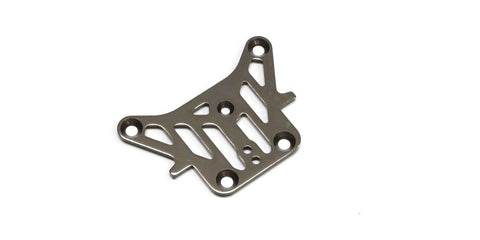 KYOSHO INFERNO MP9, FRONT UPPER PLATE, GUNMETAL, IF445