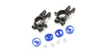 KYOSHO INFERNO MP9 TKI4 TKI3, ALLOY REAR HUB CARRIERS GUNMETAL, IF490