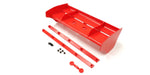 KYOSHO INFERNO MP9, MP10, NYLON REAR WING (RED), IF491KR