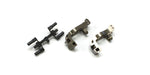 KYOSHO INFERNO MP10 MP9, ALLOY 13 DEG FRONT HUB CARRIERS, IFW412