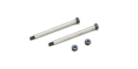 KYOSHO INFERNO MP9 MP10, HARD REAR LOWER SHAFTS, NUTS, 3.5 x 49mm (2) IFW415B