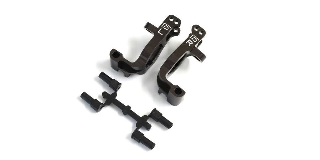 KYOSHO INFERNO MP10, MP9, ALLOY 17.5 DEG FRONT HUB CARRIERS, IFW474B